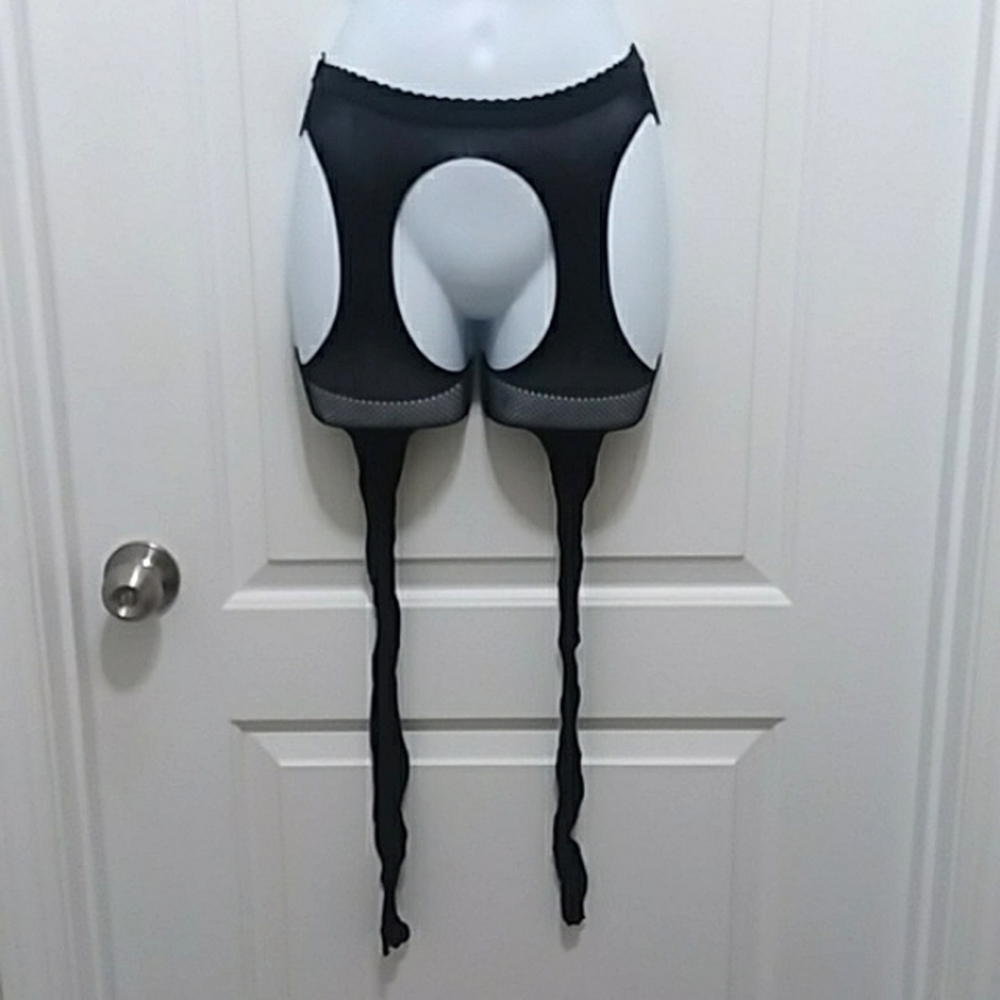 3pk Black Sexy Cut Out Lingerie